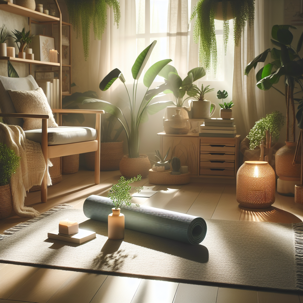 Peaceful workspace for planning consultations